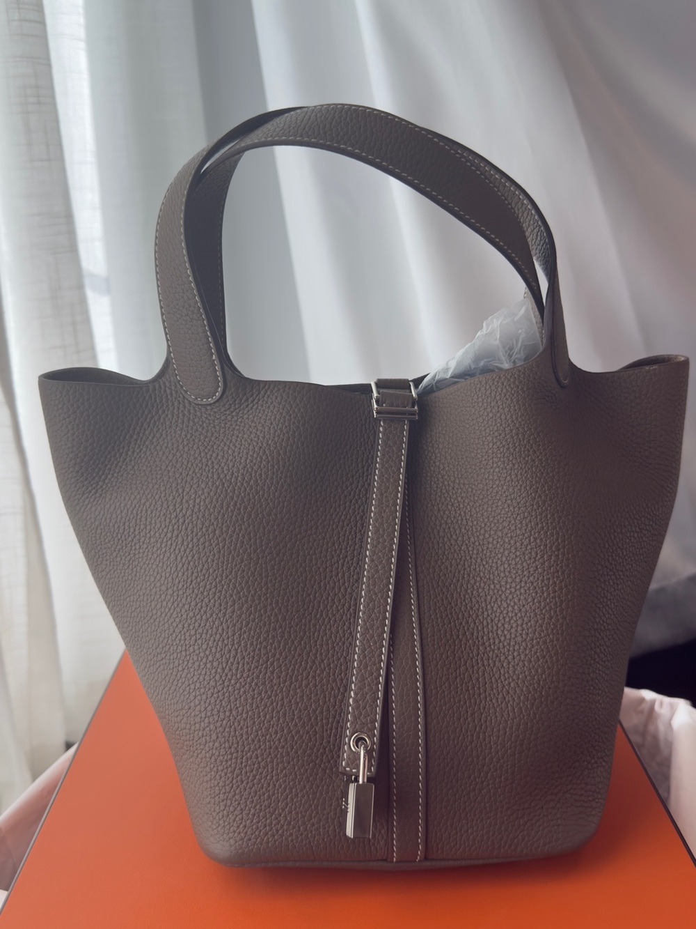 Hermes Picotin 22 Etoupe